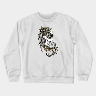 Girly skull Crewneck Sweatshirt